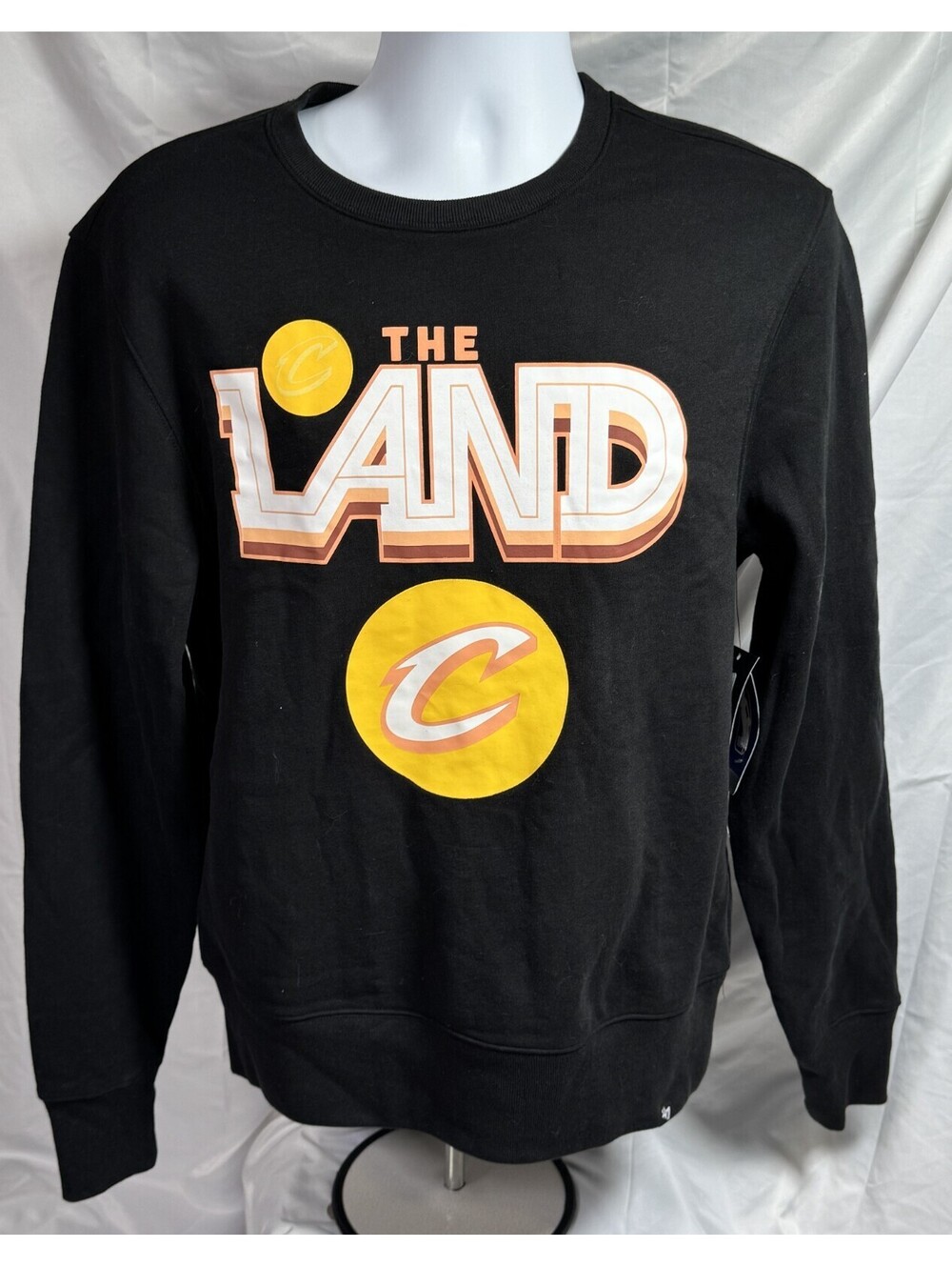 '47 Cleveland Cavaliers City Edition Black Sweatshirt  Mens M NWT